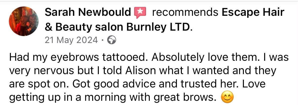 Facebook recommendation from Sarah Newbould, 21 May 2024